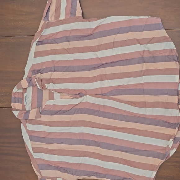 Madewell Tops - MADEWELL striped Shirt Sz L